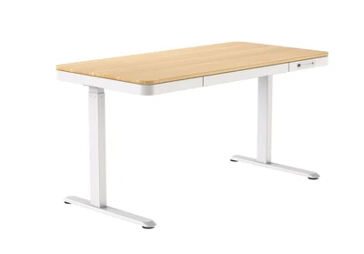 Biurko regulowane ACTIVEJET ET119S, 120x60 cm, buk/dąb