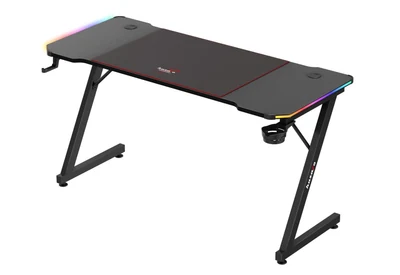 Biurko gamingowe Huzaro Hero 3.3 z oświetleniem RGB