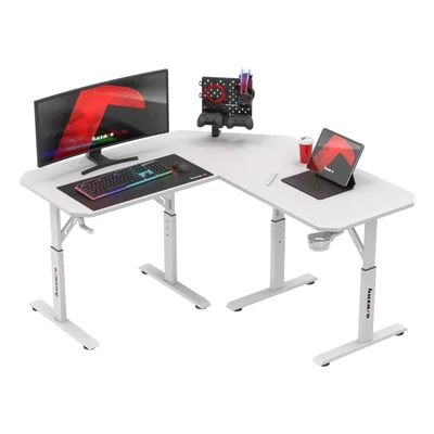 Biurko gamingowe Huzaro Hero 7.3 Białe