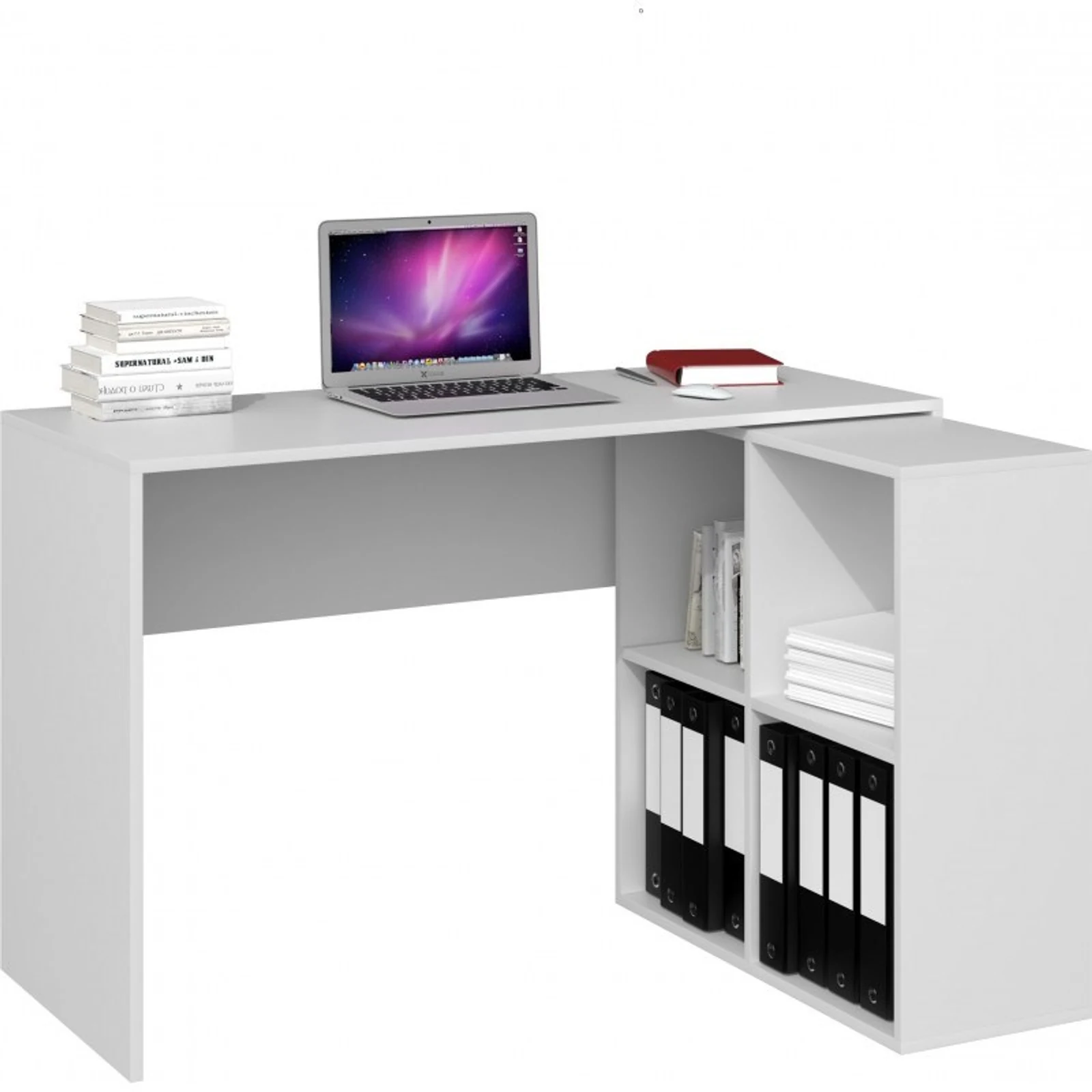 BIURKO PLUS MALAX 2X2 BIAŁY MAT — zdjęcie 1 z 8