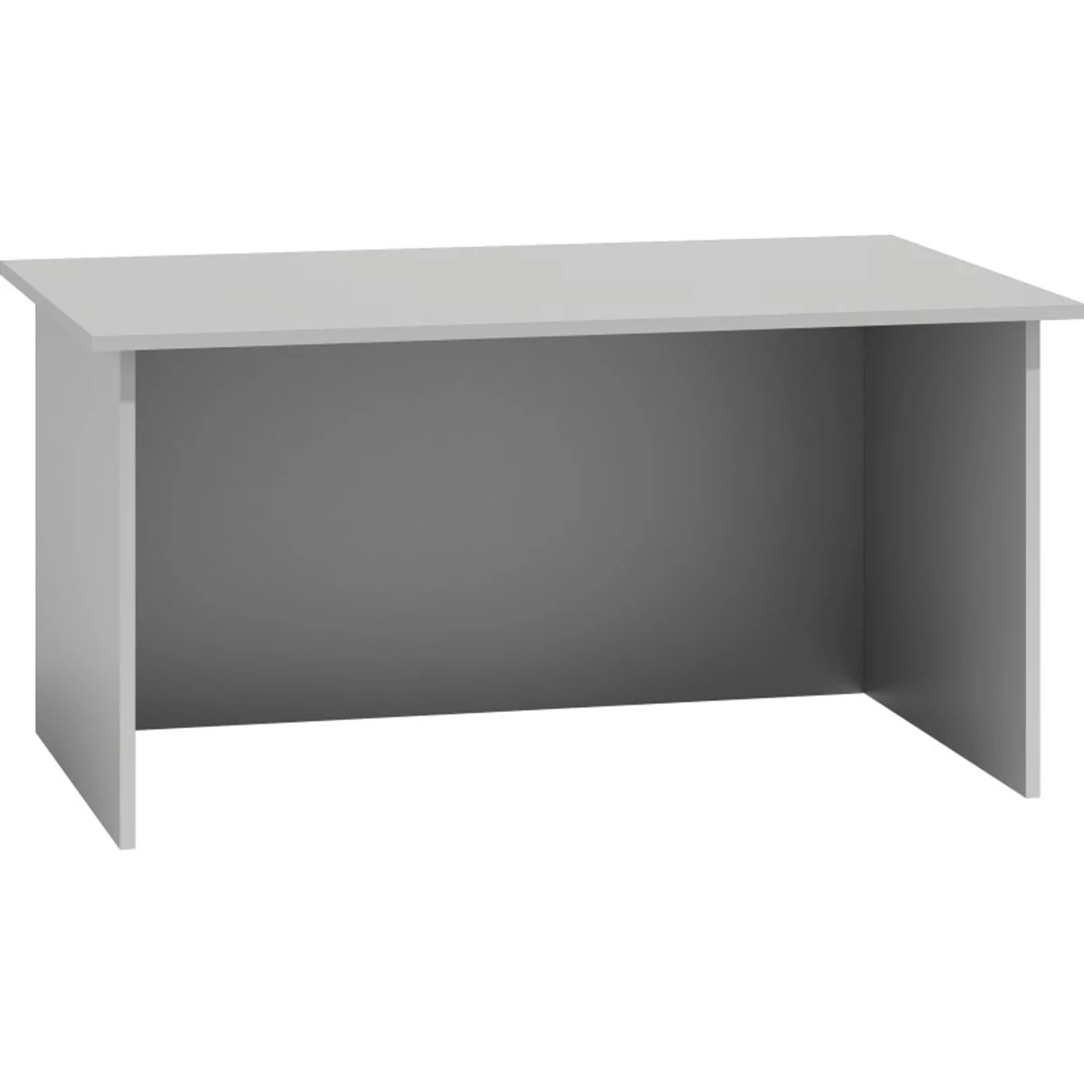BIURKO STANDARD BIAŁY - Laminat, Samoassembly