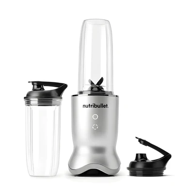 Blender kielichowy Nutribullet NB1206S - Czarny, Przezroczysty, Szary