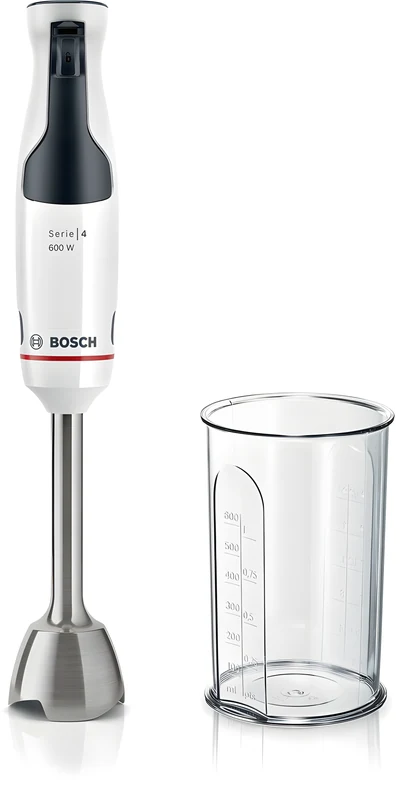 Blender ręczny BOSCH MSM 4W210 - biały/czarny