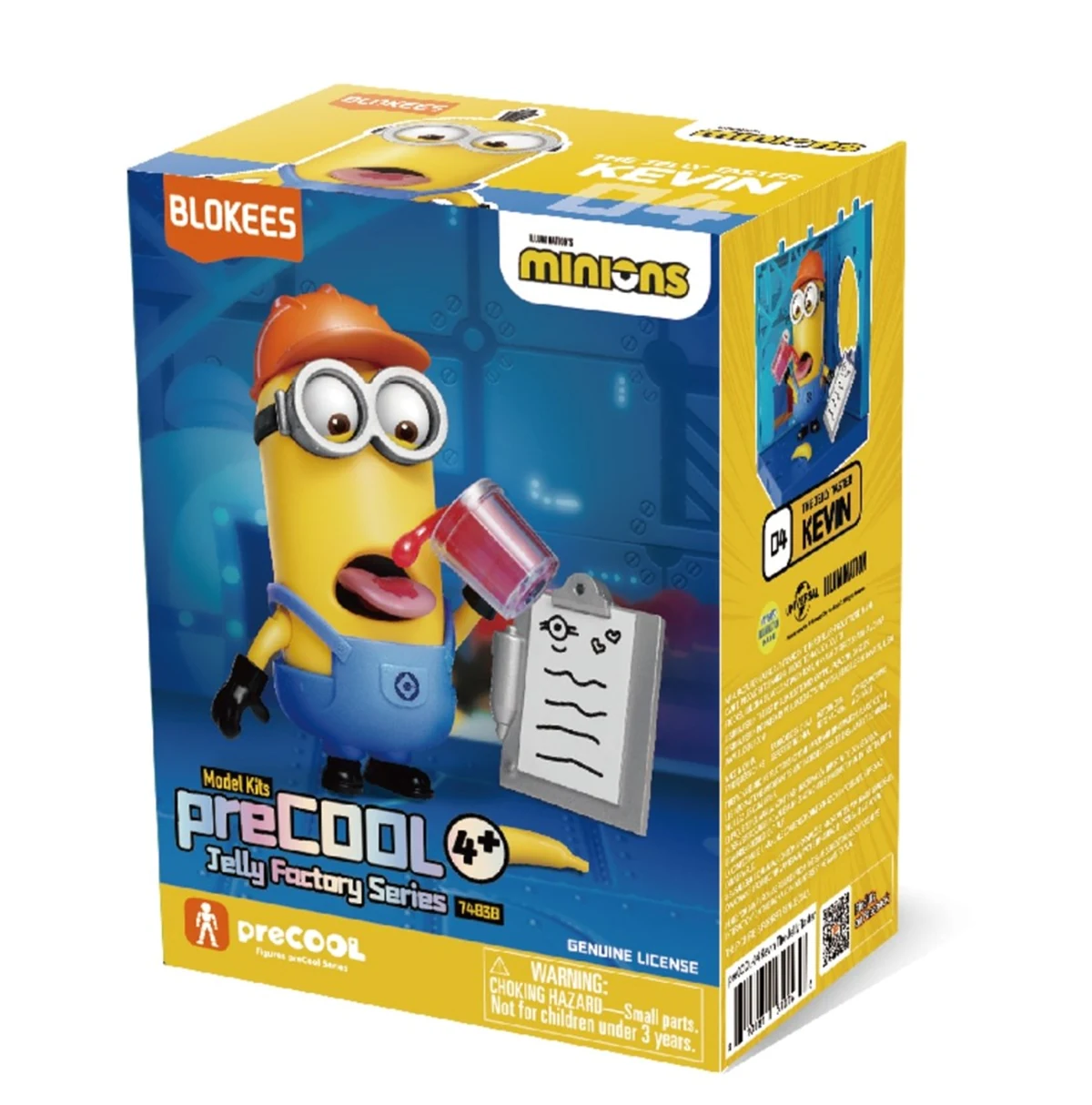 Kolekcjonerska figurka Minionków - Kevin (Kosztujący Galaretki) S1
