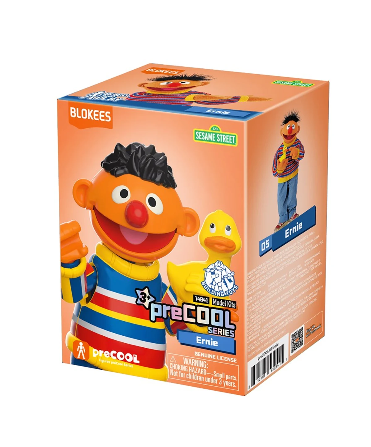 Figurka kolekcjonerska Sesame Street - Ernie (Pre-Cool S1)