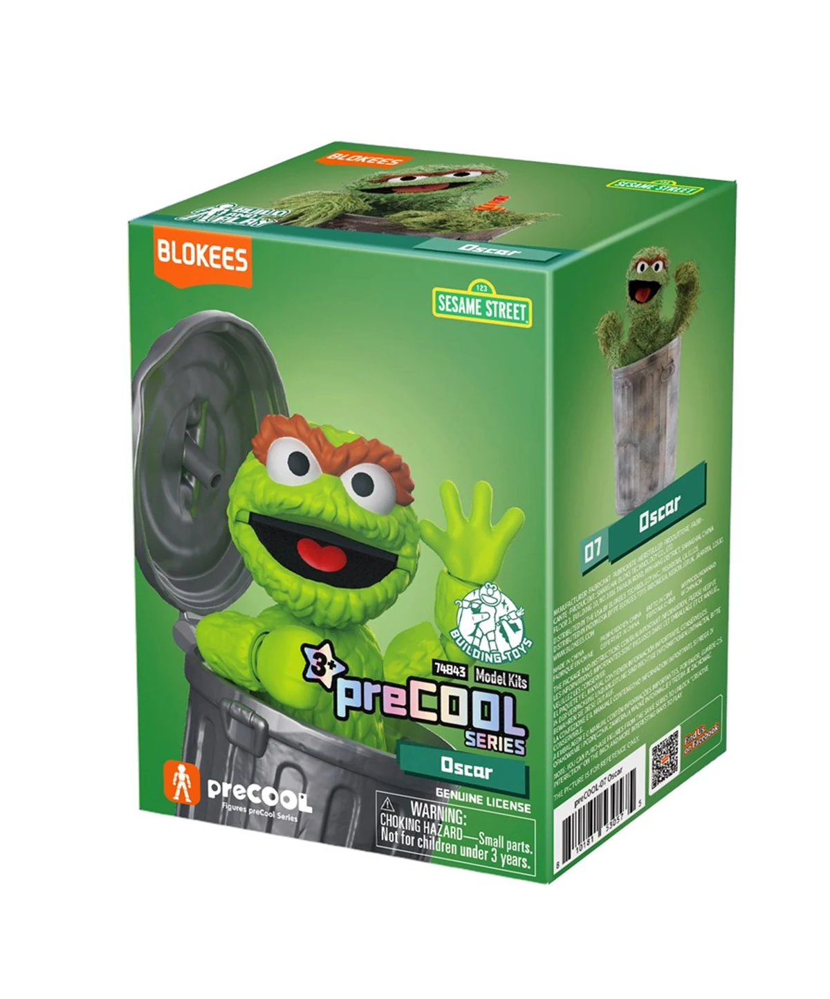 Figurka Kolekcjonerska Sesame Street - Oscar (Pre-Cool S1)