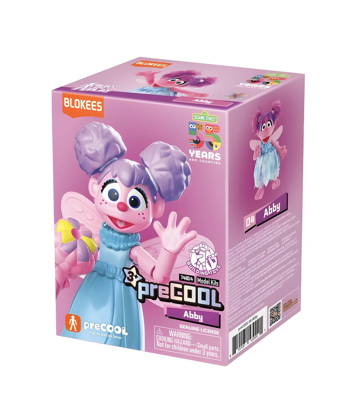 Figurka kolekcjonerska Sesame Street - Abby, seria S2, marki Blokees