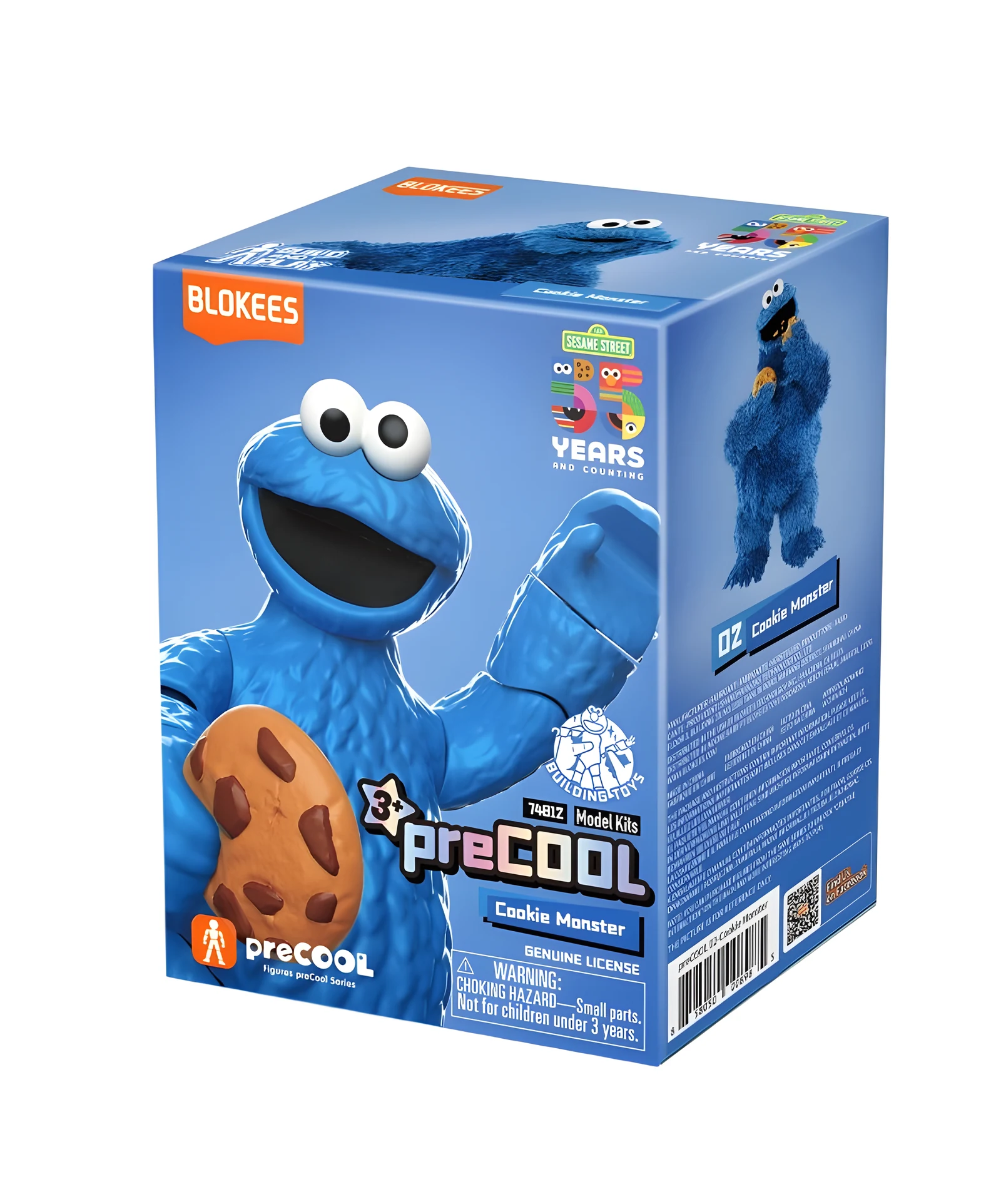 Figurka Kolekcjonerska Sesame Street - Ciasteczkowy Potwór (S2) — zdjęcie 1 z 4