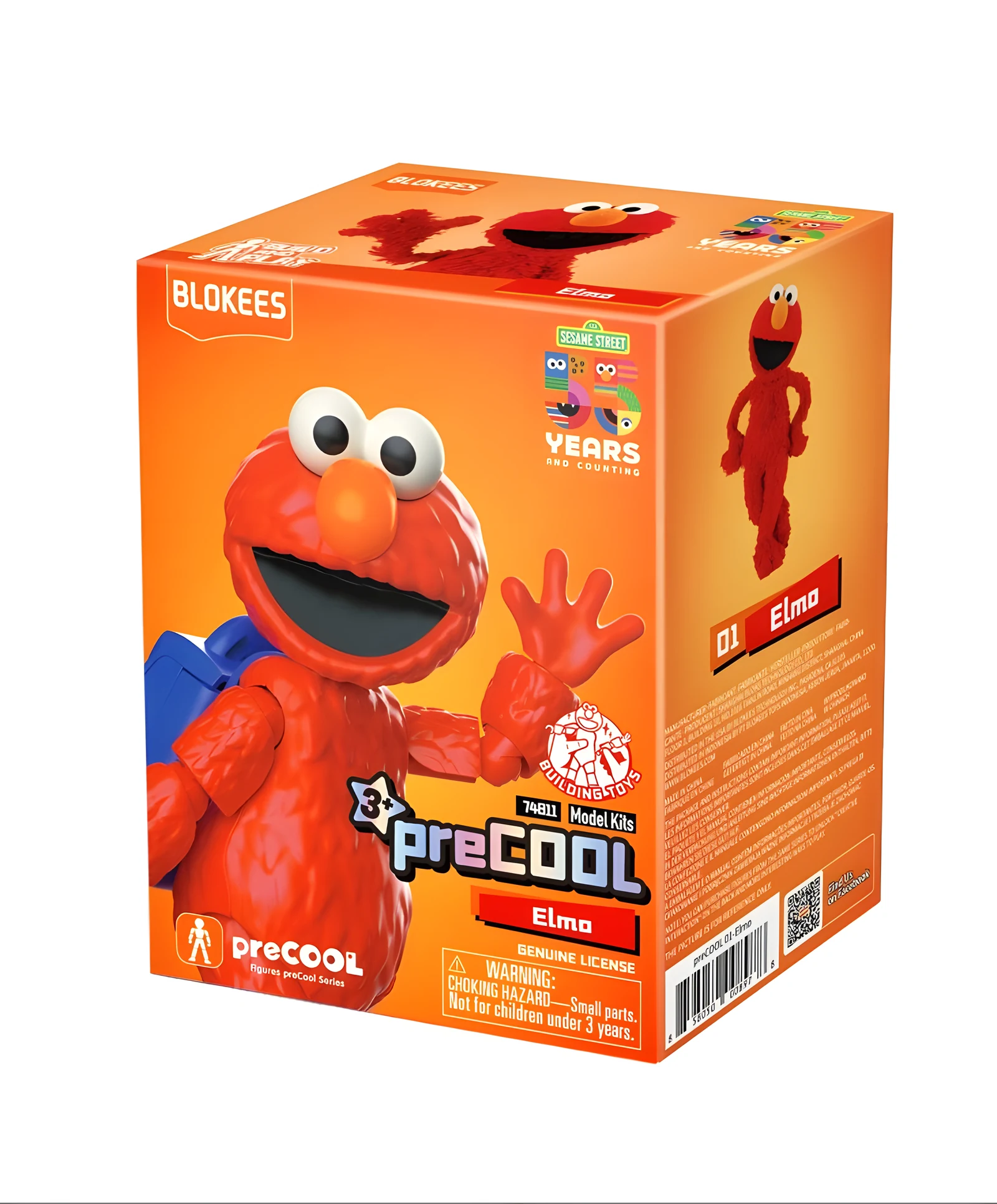 Figurka kolekcjonerska Sesame Street - Elmo (S2) — zdjęcie 1 z 4