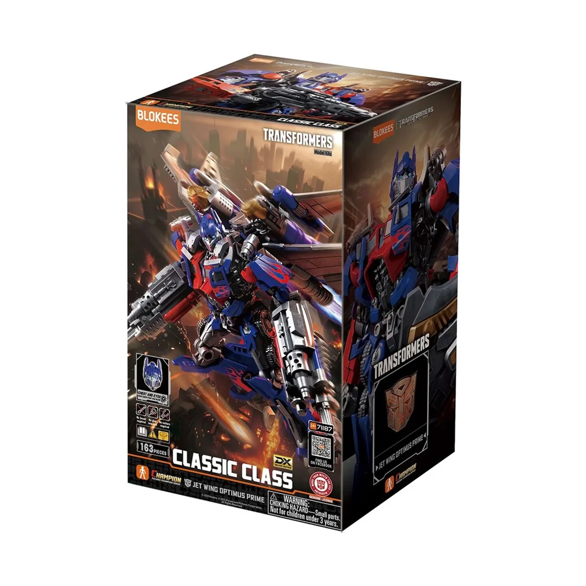 Figurka Transformers Classic Class 21 - Optimus Prime Jet Wing, Kolekcjonerska