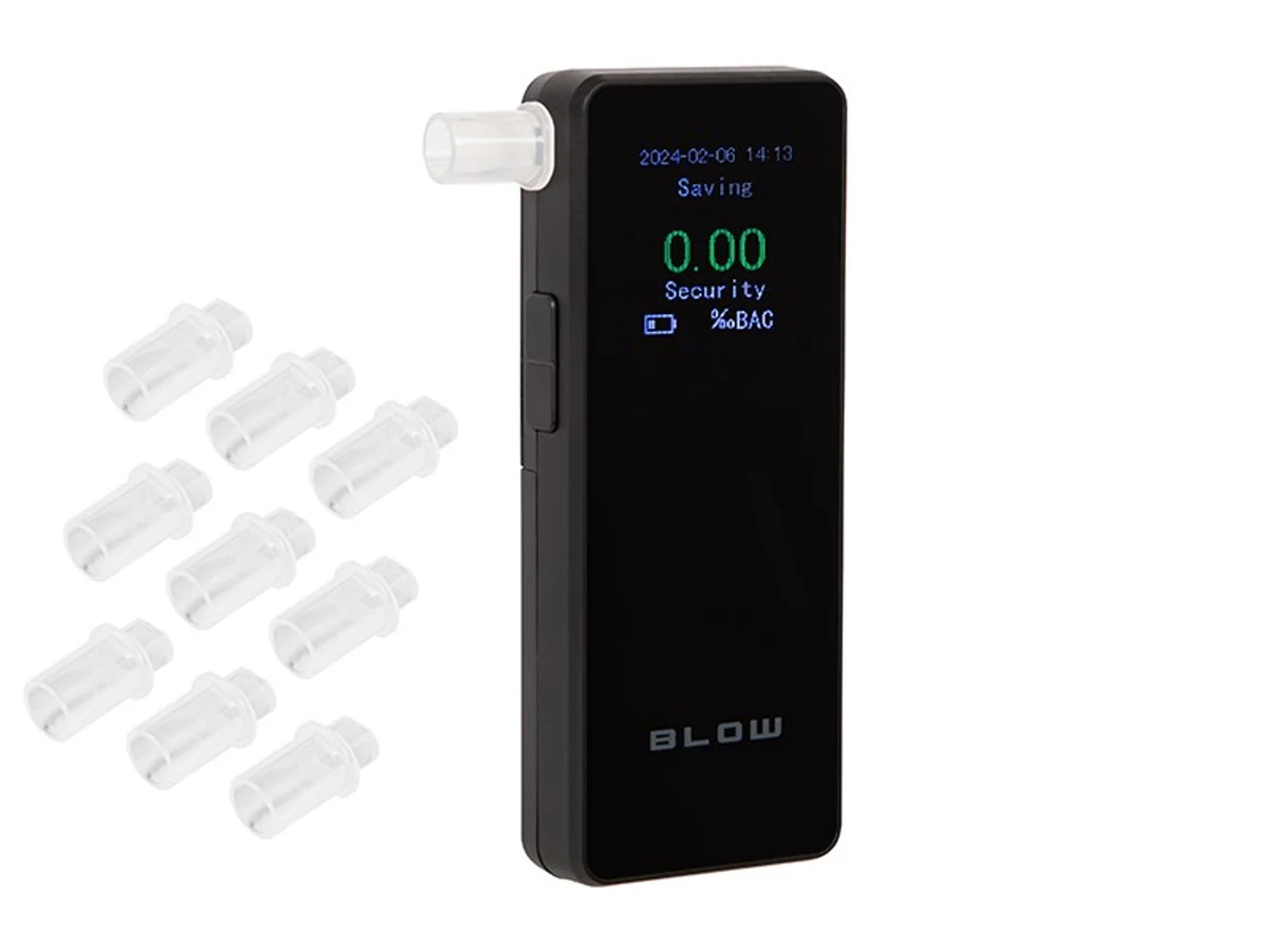 Alkomat BLOW 9900 Black - Tester trzeźwości