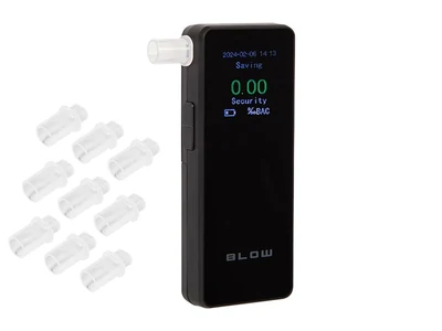 Alkomat BLOW 9900 Black - Tester trzeźwości