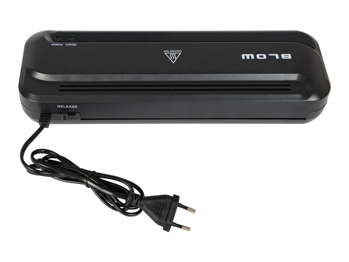 BLOW LAMINATOR A4 L400 CZARNY - Laminator na zimno/gorąco