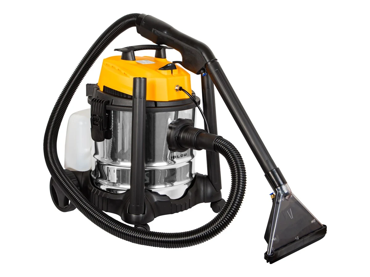 BLOW ODKURZACZ PIORĄCY WDC2300 - Srebrny, Czarny, Żółty