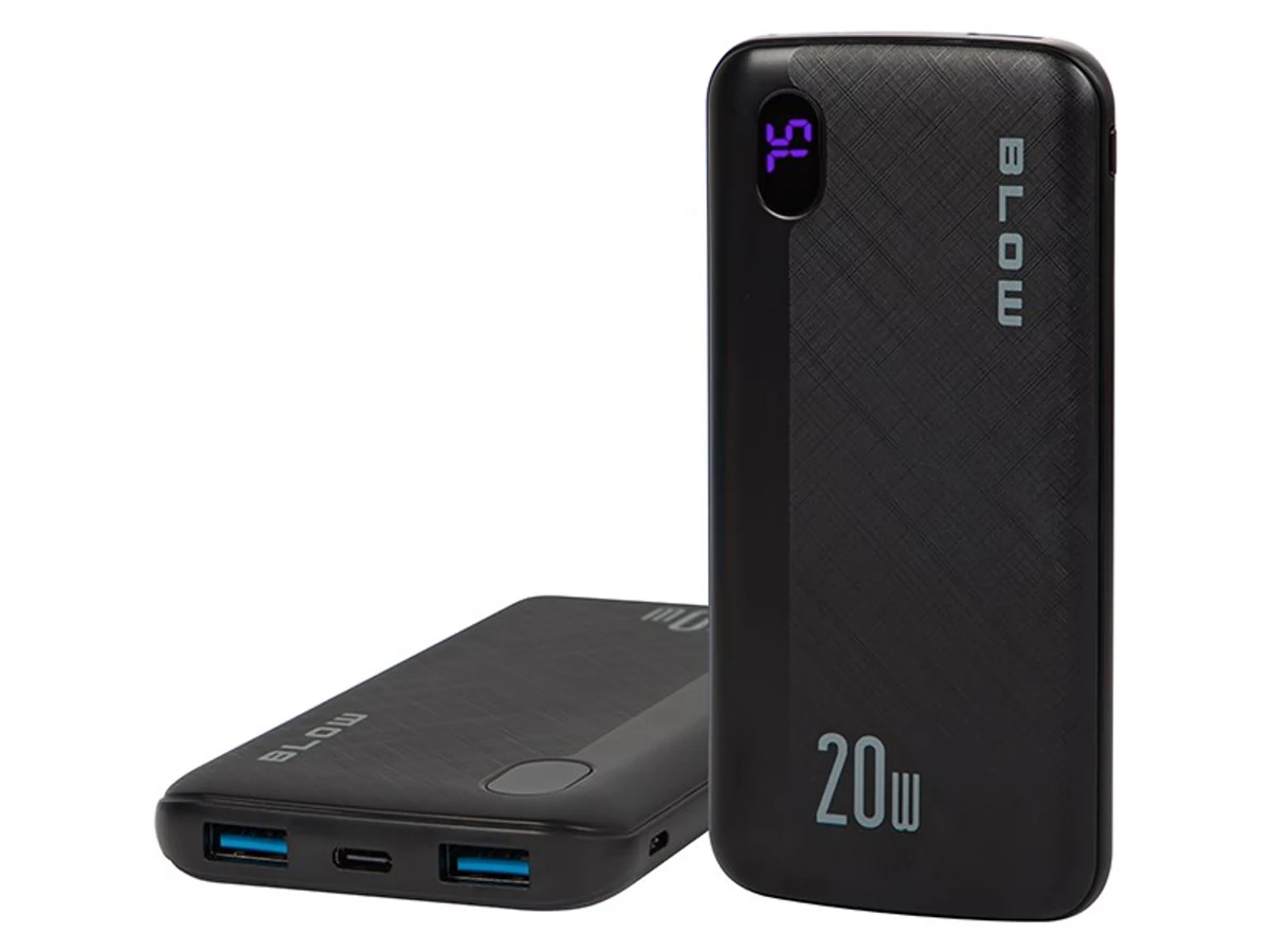 Powerbank BLOW PB10B 10000mAh, 20W, czarny