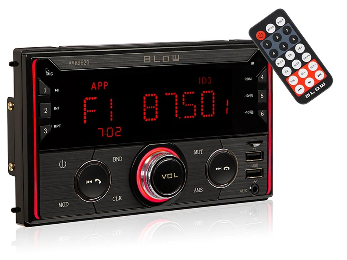 Radioodtwarzacz BLOW AVH-9620 2DIN 7