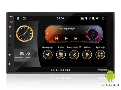 Radioodtwarzacz BLOW AVH-9930 2DIN 7" z GPS i Androidem