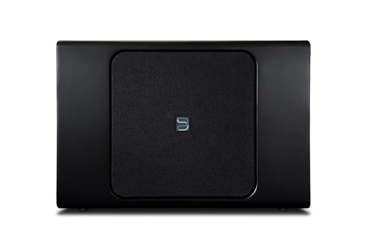 BLUESOUND BSW150B - Aktywny Sieciowy Subwoofer, Czarny