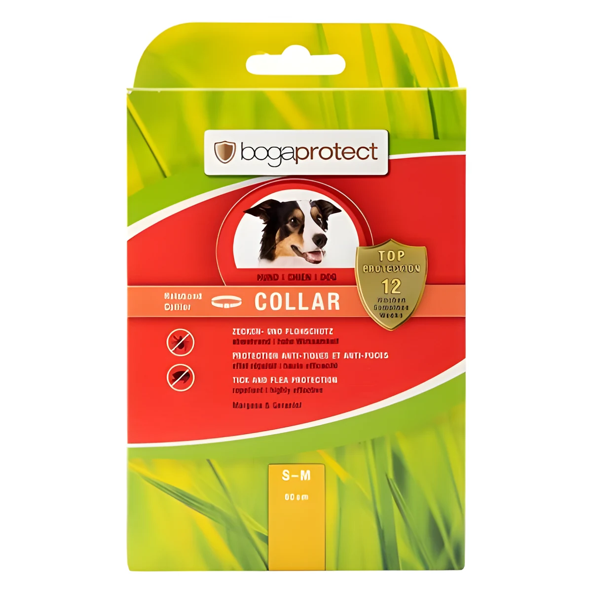 Obroża ochronna dla psa BOGAR Bogaprotect, rozmiar S-M (60 cm)