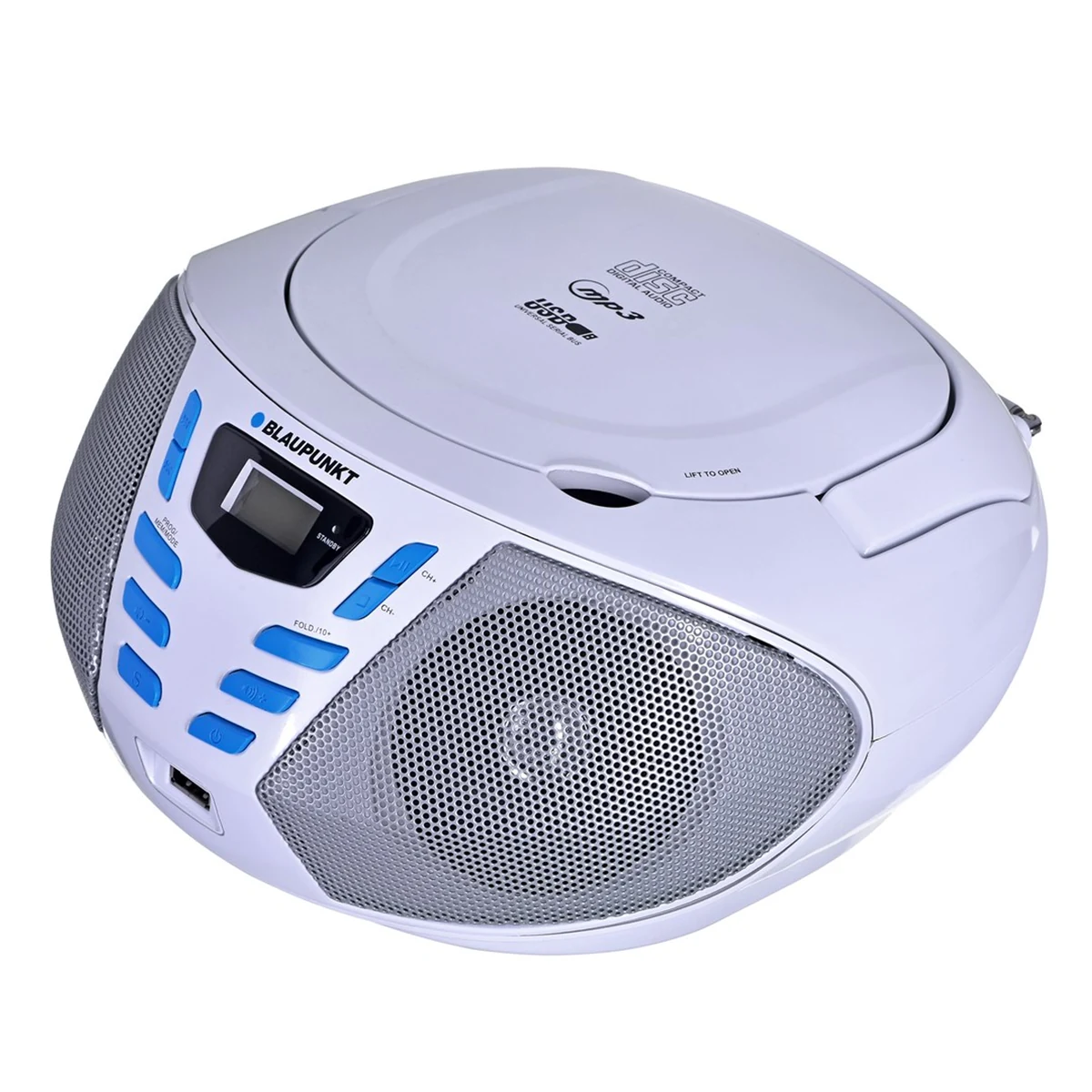 Boombox Blaupunkt BB7WH - Przyciski Kontroli