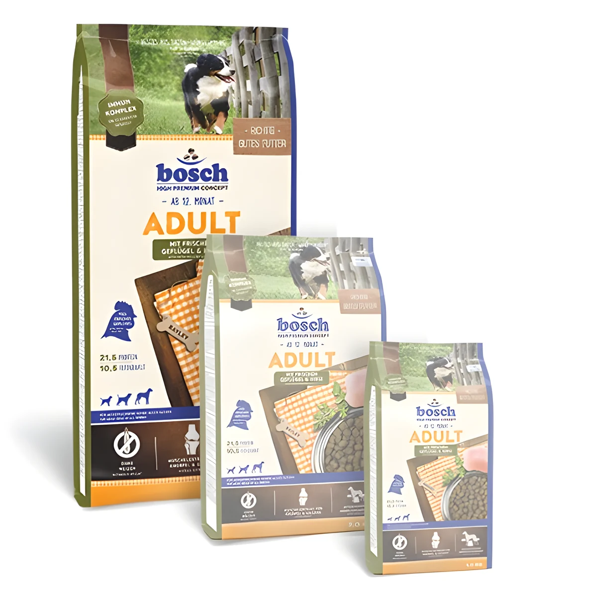 BOSCH Adult Fresh Poultry & Millet - 15 kg