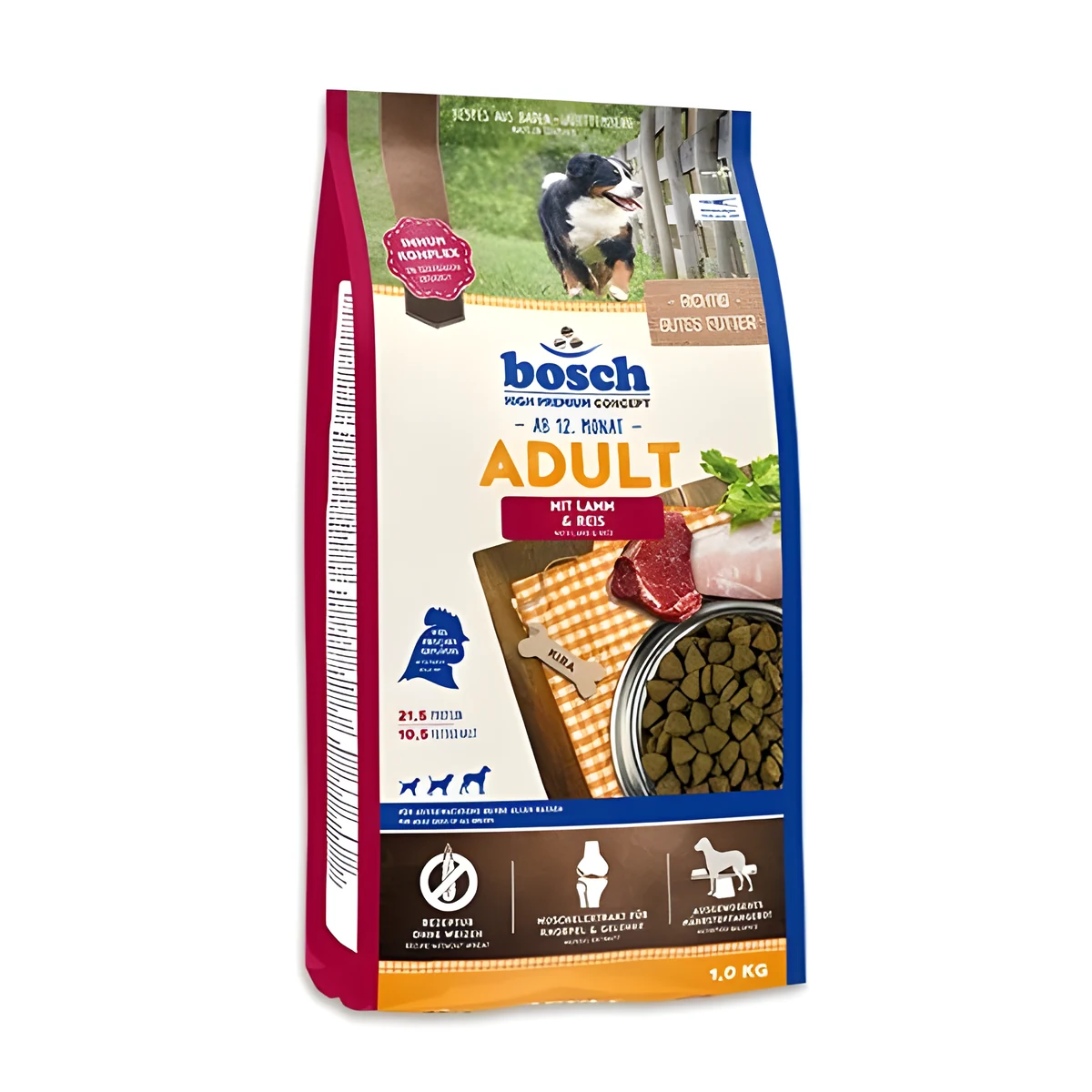BOSCH Adult Lamb & Rice 3kg - Sucha Karma Dla Psa