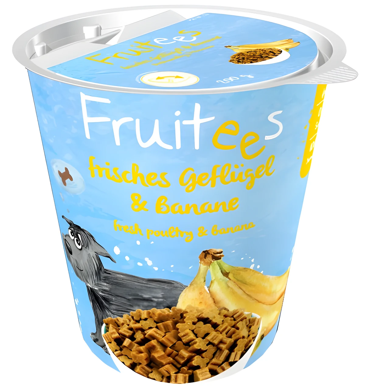 Przysmak owocowy BOSCH Fruitees Banan - 200g