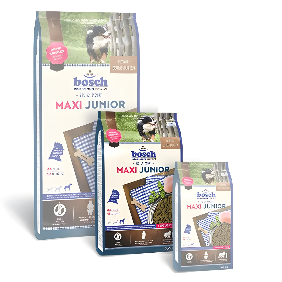 Sucha karma dla szczeniąt ras dużych - BOSCH Maxi Junior 3kg