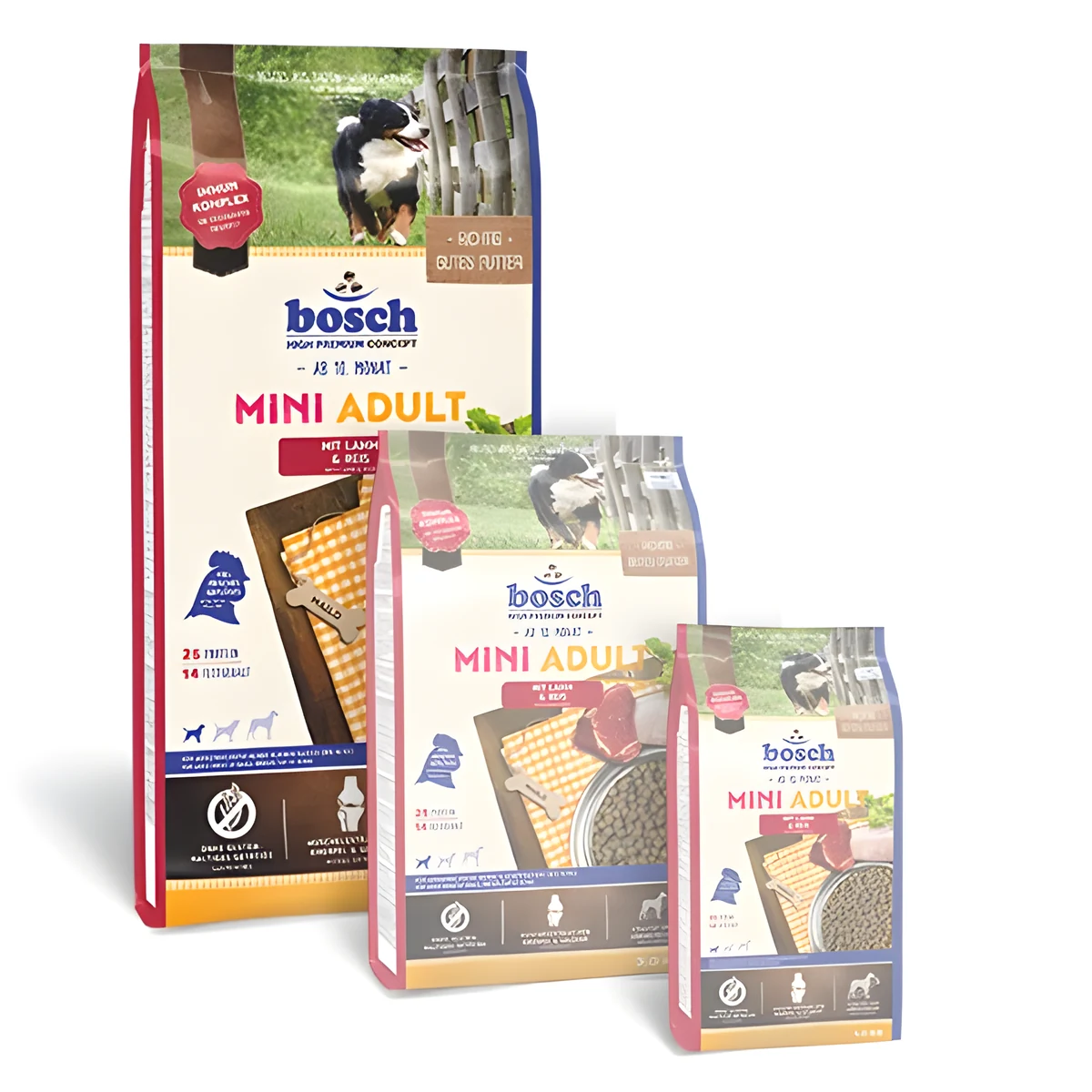 BOSCH Mini Adult Lamb & Rice - sucha karma 15 kg