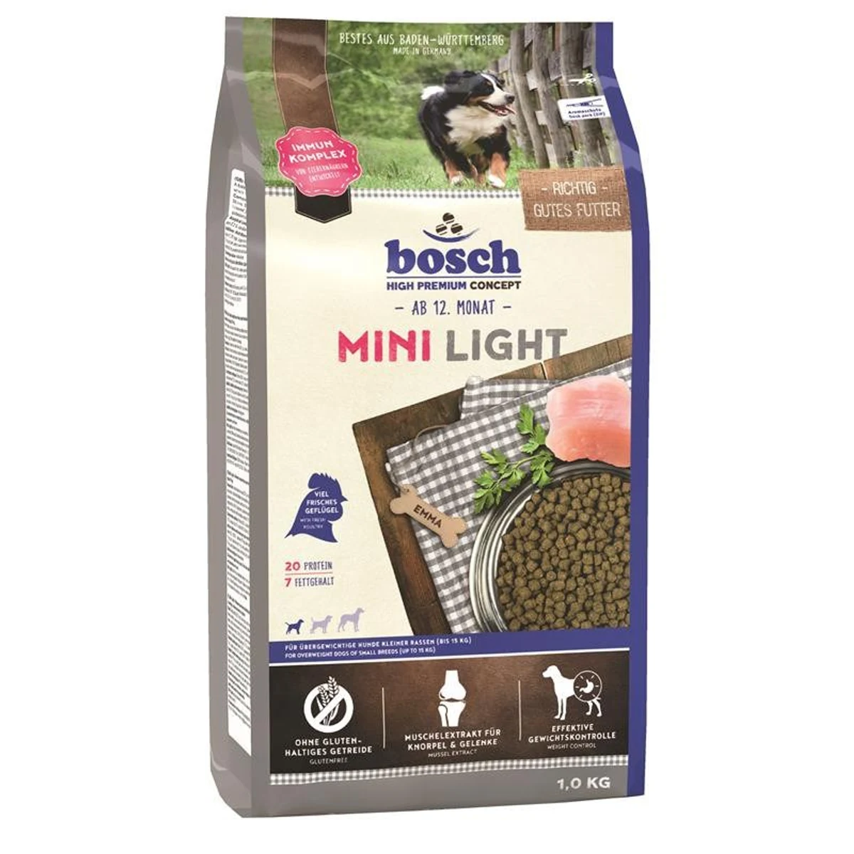 BOSCH Mini Light Karma Sucha 2,5 kg dla Małych Psów