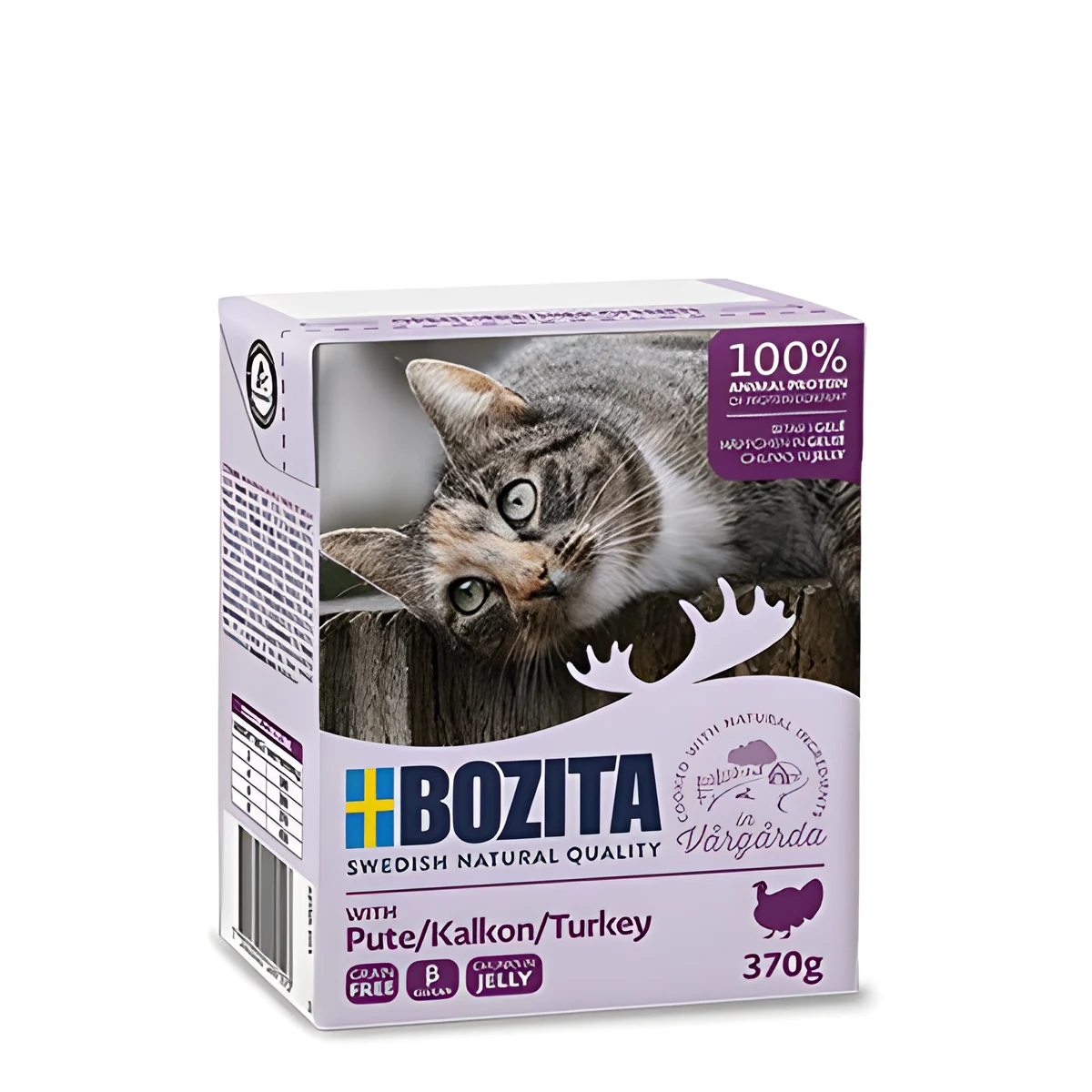 BOZITA Mięsne kawałki z indykiem 370g