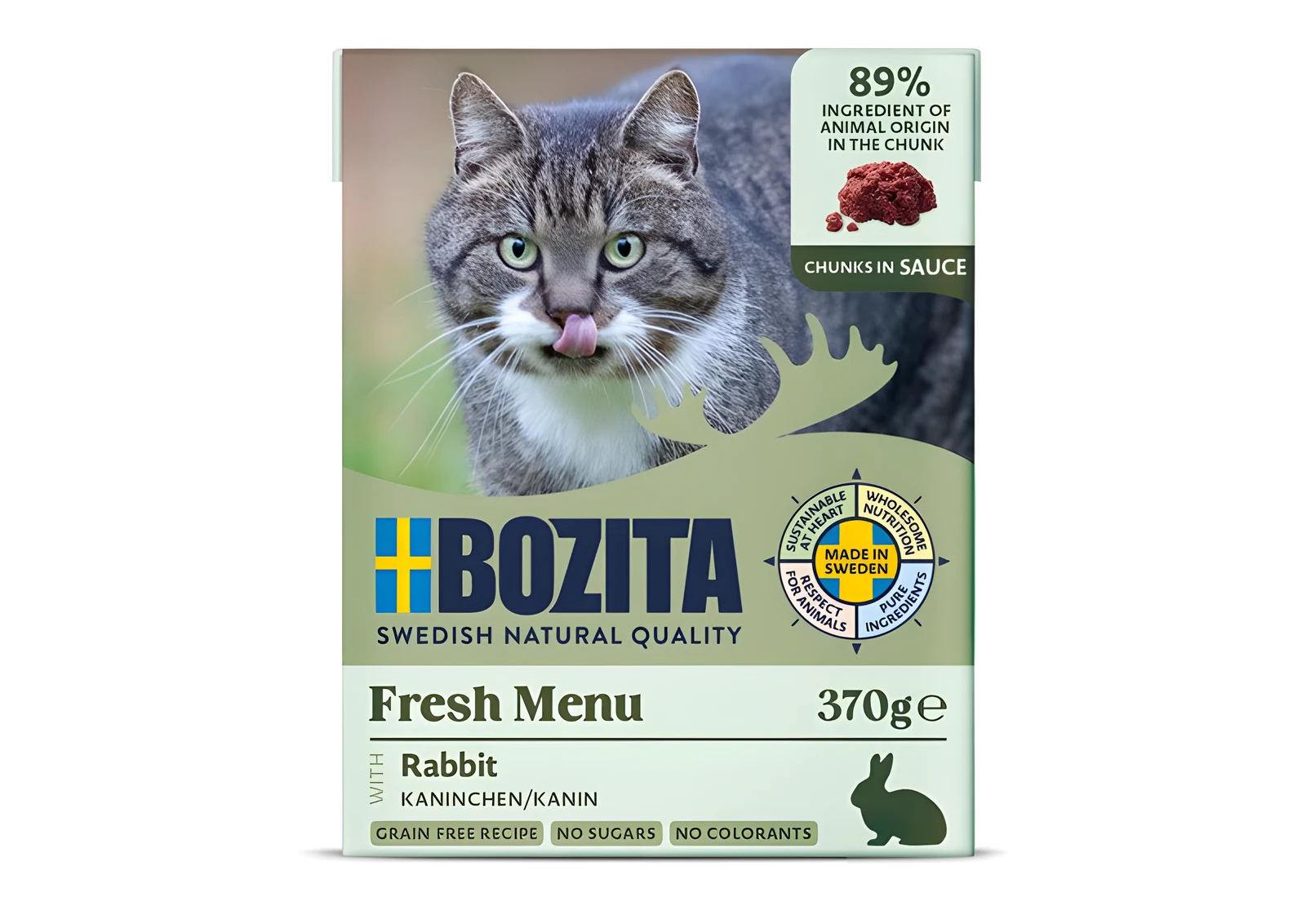 Bozita Mokra Karma z Królikiem 370g — zdjęcie 1 z 3