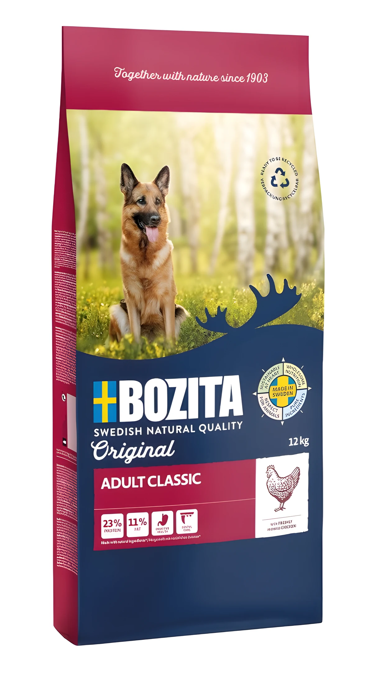Bozita Original Adult Klasyczny Kurczak - 12 kg