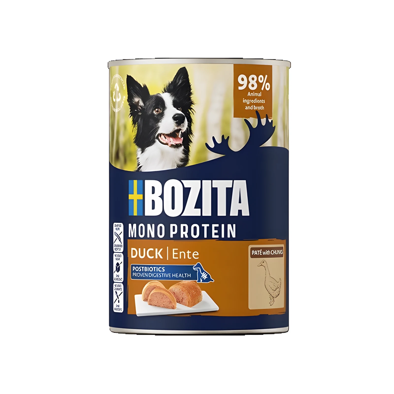 BOZITA pasztet pies kaczka 400g