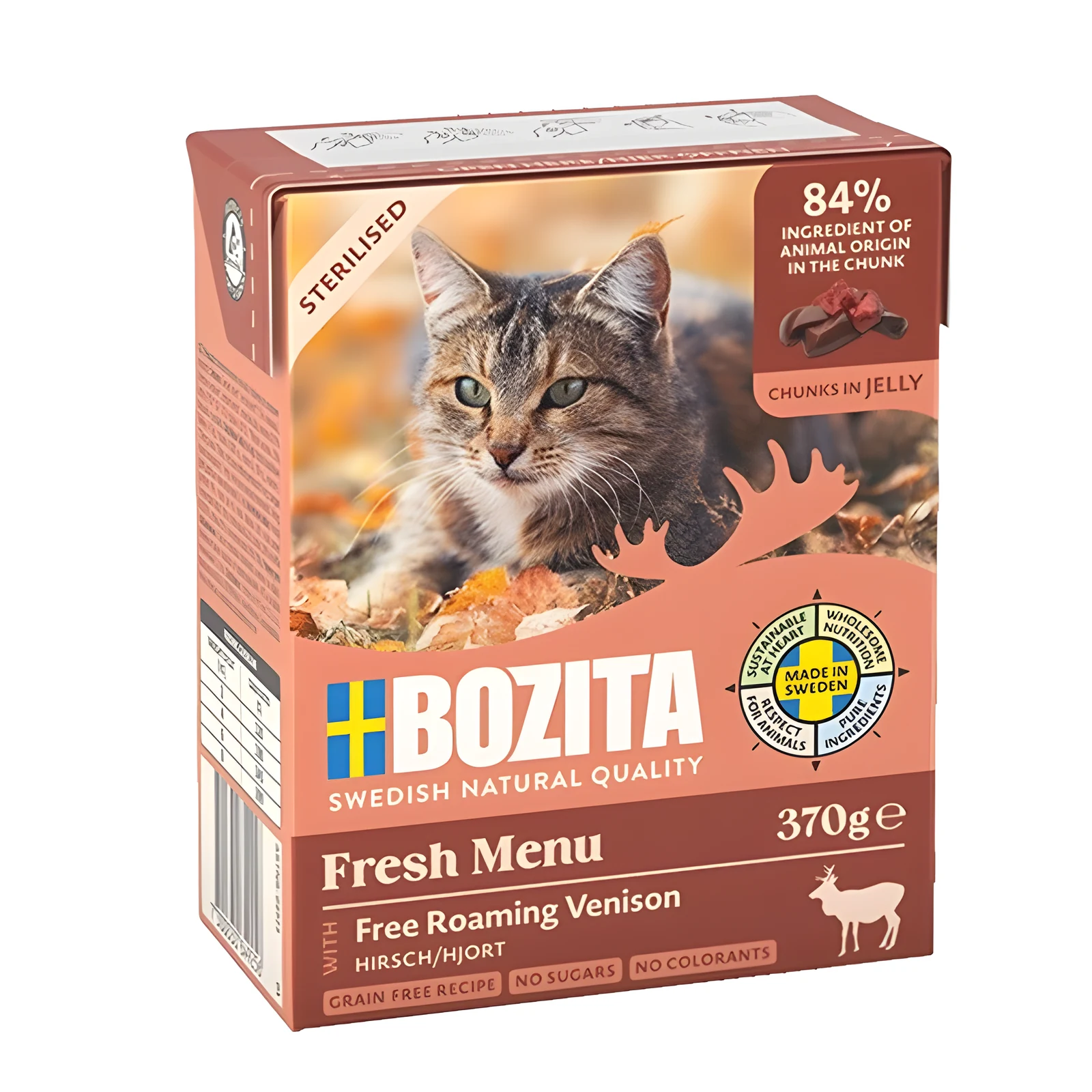 Bozita Sterylised z dziczyzną 370g