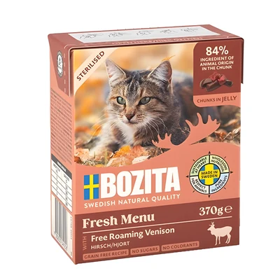 Bozita Sterylised z dziczyzną 370g