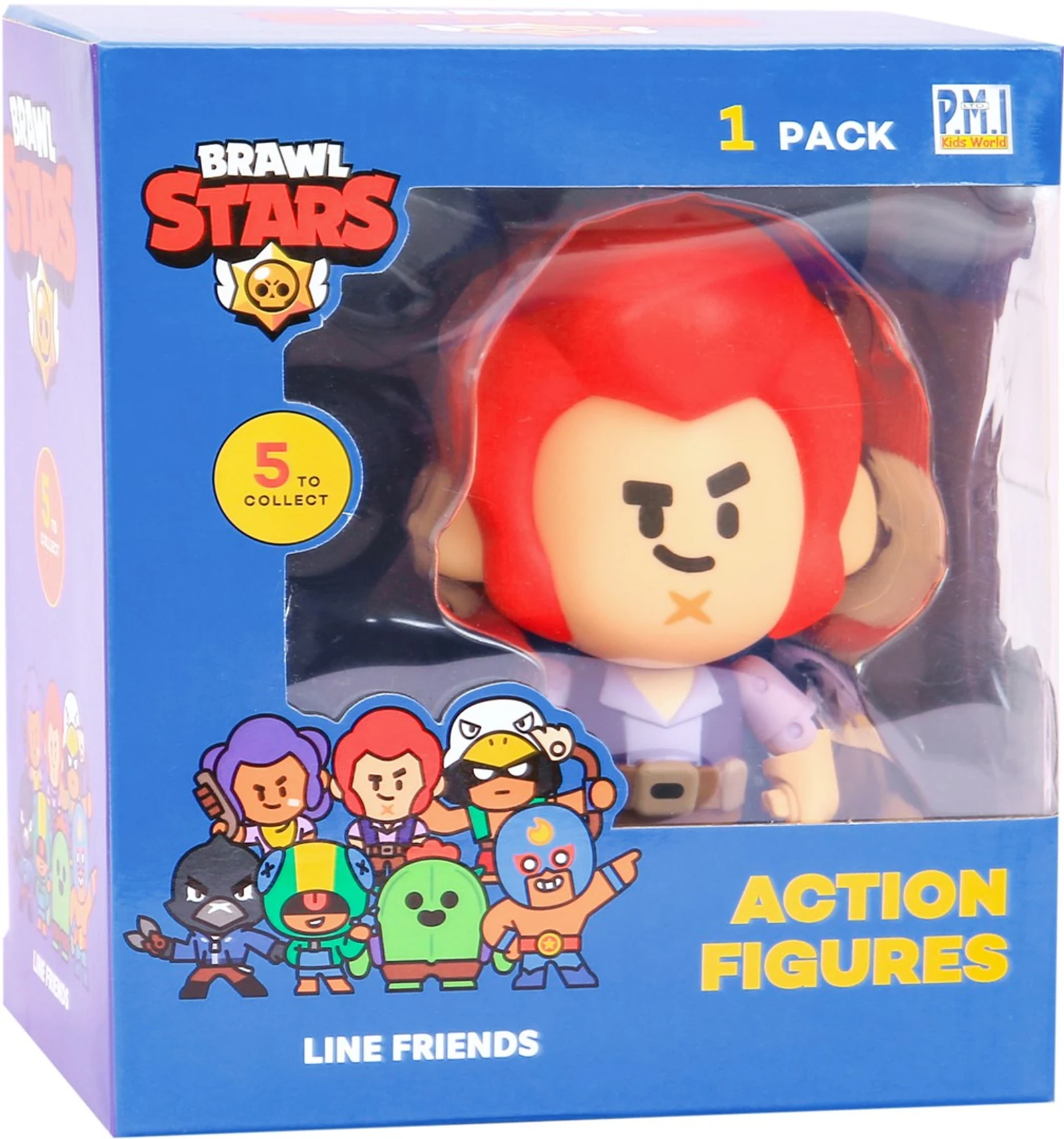 BRAWL STARS S1 ACTION FIGURES 11cm - COLT — zdjęcie 1 z 8
