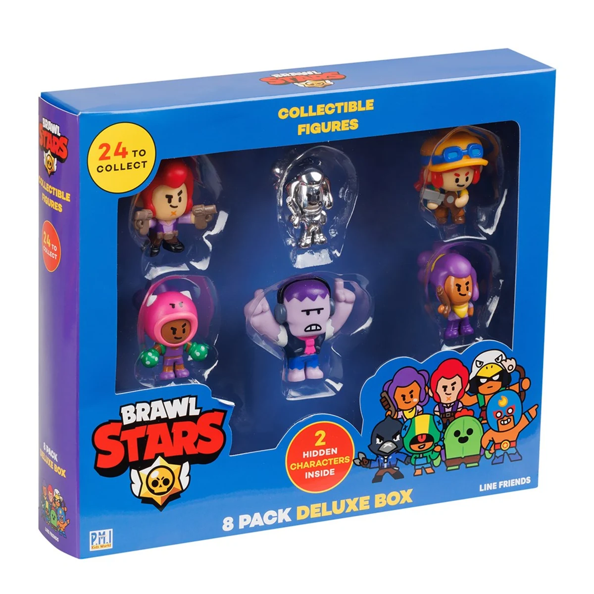 BRAWL STARS S1 FIGURES - 8 PACK DELUXE BOX