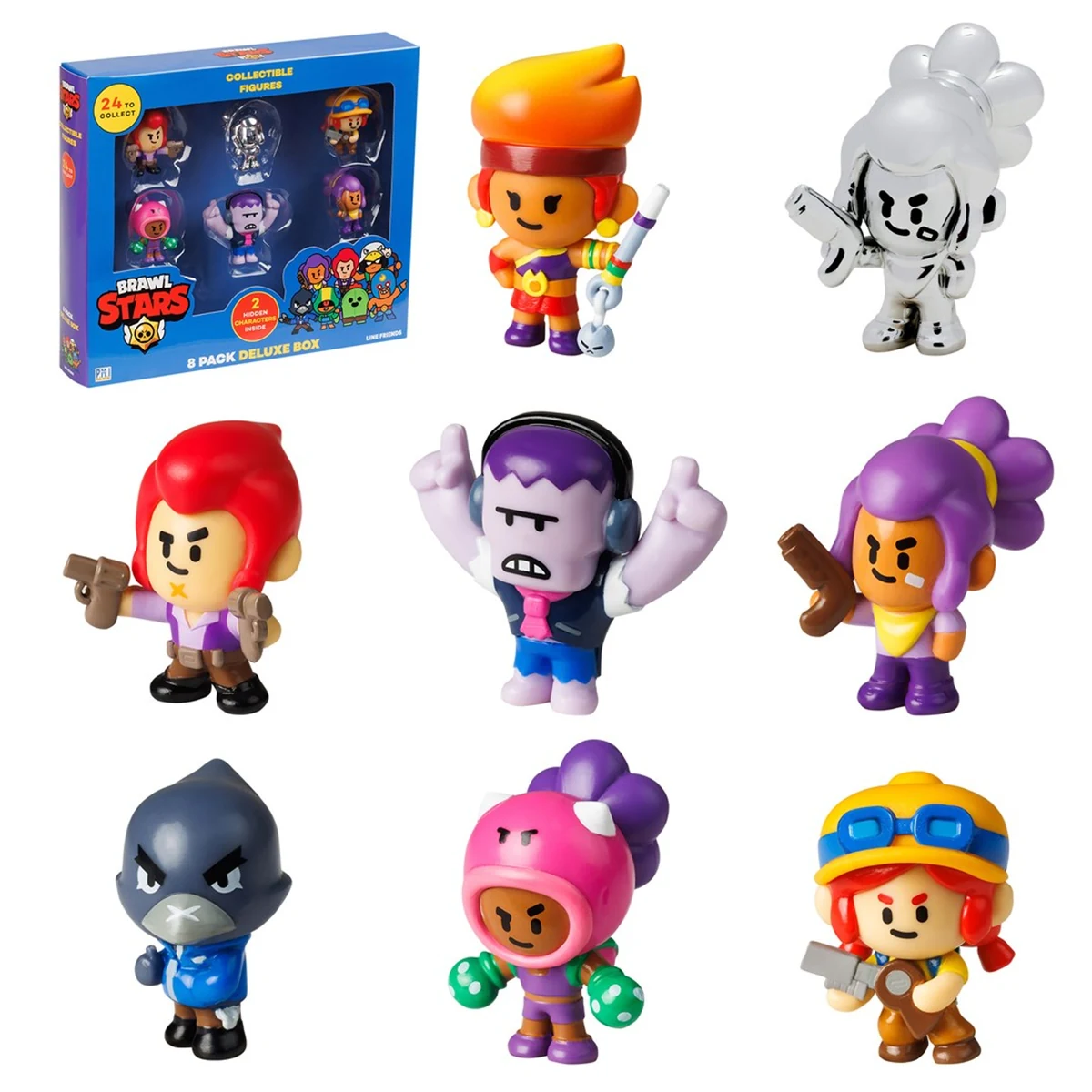 BRAWL STARS S1 FIGURES - 8 PACK DELUXE BOX