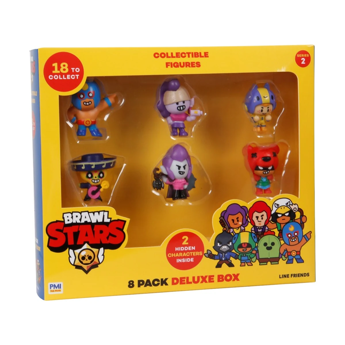 BRAWL STARS S2 FIGURES - 8 PACK DELUXE BOX