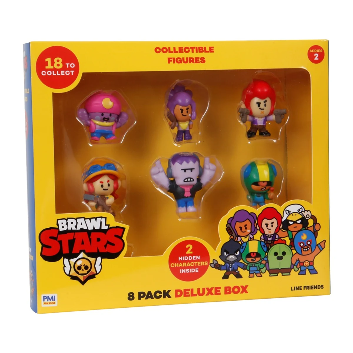BRAWL STARS S2 FIGURES - 8 PACK DELUXE BOX