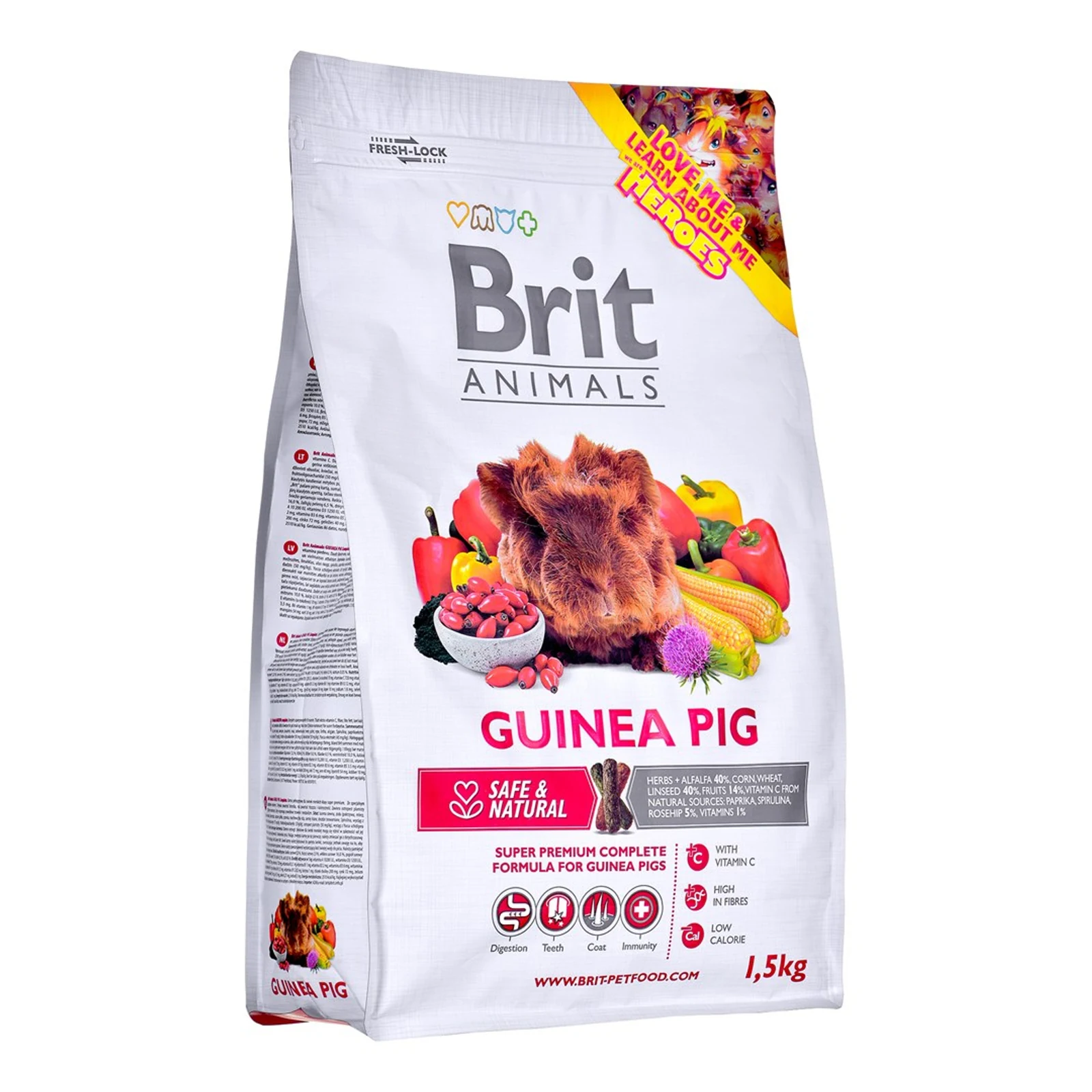 BRIT Animals Guinea Pig Complete 1,5 kg - Sucha Karma — zdjęcie 1 z 3