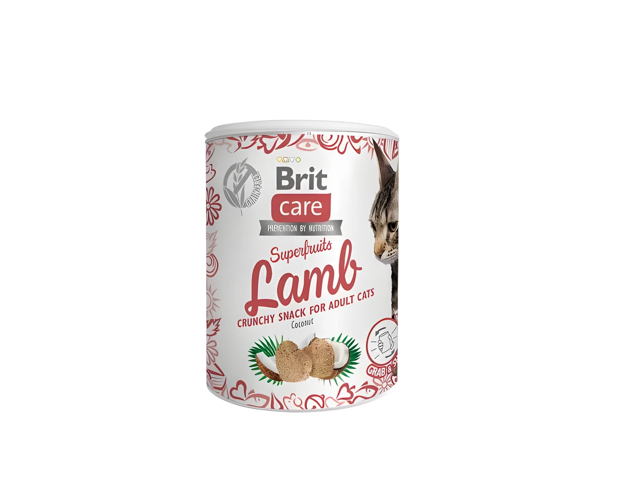 BRIT Care Cat Snack Superfruits Lamb - 100 g