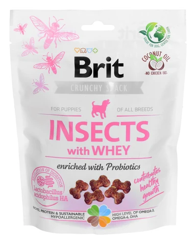 Przysmak dla szczeniąt Brit Care Puppy Insect 200 g