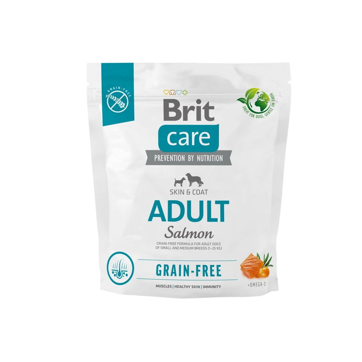 Brit Care Grain-Free Adult Salmon - sucha karma 1 kg