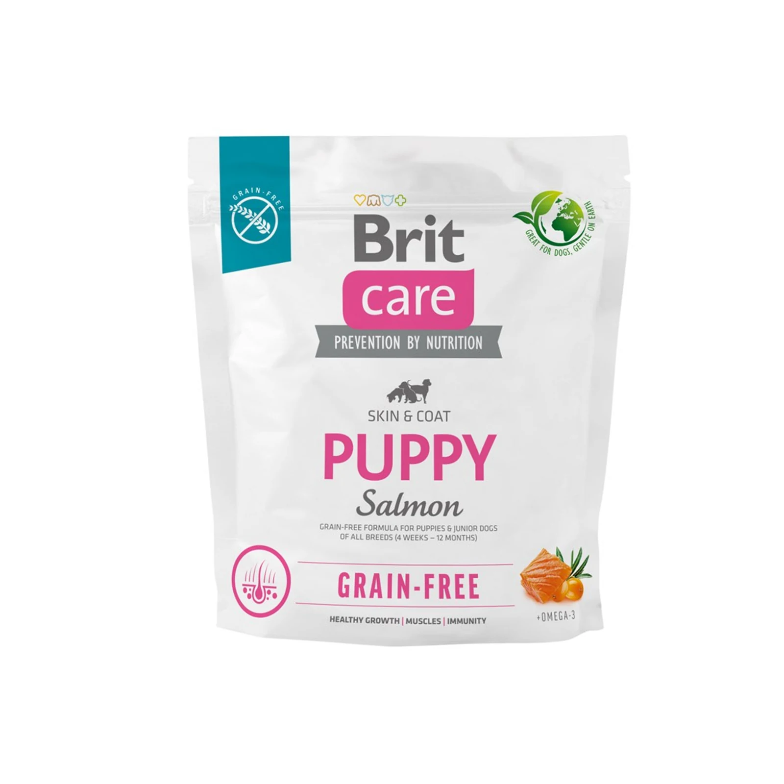 BRIT Care Grain-Free Puppy Salmon - 1 kg