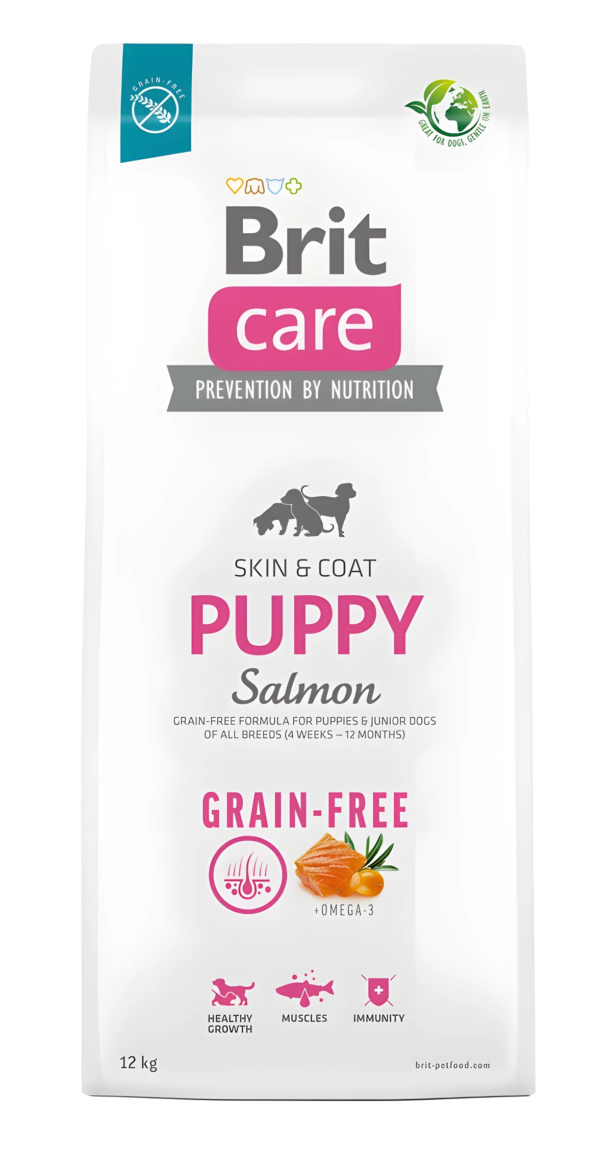 BRIT Care Grain-Free Puppy Salmon - 12 kg