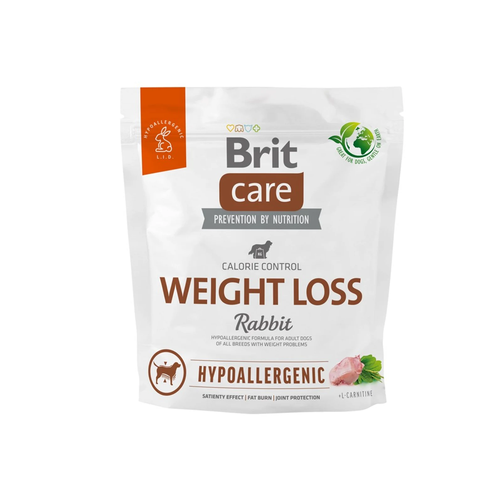 BRIT Care Hypoallergenic Adult Weight Loss Rabbit - 1 kg