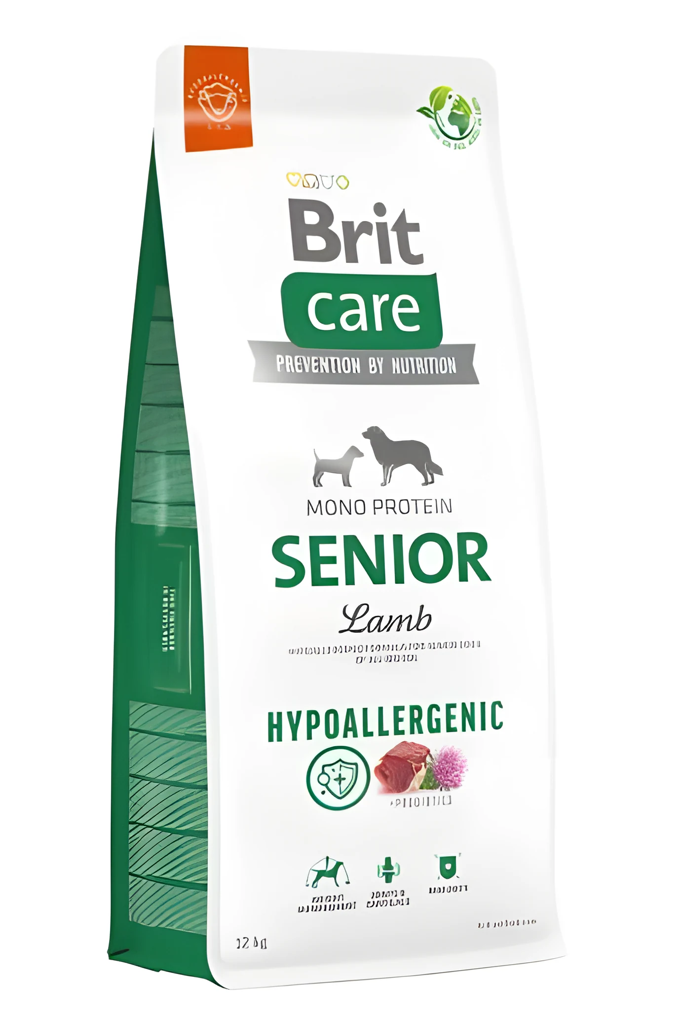 Hipoalergiczna karma sucha dla starszych psów BRIT Care Mono Protein Senior 12 kg