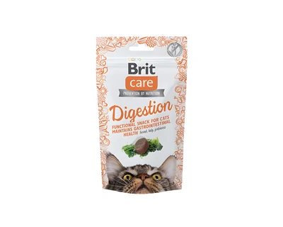 Brit Care Snack Digestion - Przysmak dla kota wspomagający trawienie - 50 g
